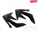 Carene radiator negre Polisport - Honda CRF 250 R ('04-'09) - JM