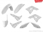 Set plastice albe - Honda CR 125 R / CR 250 R ('02-'07) / CRF 250 R ('04-'07) - Polisport