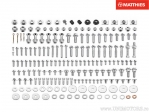 Set suruburi motocicleta - Honda CR 125 R / CR 250 R / CR 500 R / CRF 150 / CRF 250 L / CRF 250 M / CRF 450 R - JM
