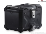 Set TRAX ADV negru (topcase TRAX + suport + adaptor + blocator) - BMW R 1200 GS Adv / R 1250 GS Adv / F 850 GS Adv - SW-Motech