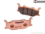 Placute frana sinterizate - Diamo Turista 260 / Linhai Aeolius 260 / Aeolius 300 / Yamaha SR 125 / XV 125 / XVS 125 - Naraku