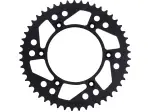 Pinion aluminiu negru 49 dinti (pas 520) - BETA RR 250 / RR 350 / HONDA CR 125 R / CR 500 R / YAMAHA WR 450 F - Moose