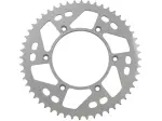 Pinion aluminiu argintiu 52 dinti (pas 520) - BETA RR 250 / RR 350 / HONDA CR 125 R / CR 500 R / YAMAHA WR 450 F - Moose
