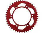 Pinion aluminiu rosu 45 dinti (pas 520) - BETA RR 250 / RR 350 / HONDA CR 125 R / CR 500 R / XR 400 R / YAMAHA WR 450 F - Moose