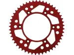 Pinion aluminiu rosu 49 dinti (pas 520) - BETA RR 250 / RR 350 / HONDA CR 125 R / CR 500 R / XR 400 R / YAMAHA WR 450 F - Moose