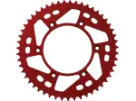 Pinion aluminiu rosu 51 dinti (pas 520) - BETA RR 250 / RR 350 / HONDA CR 125 R / CR 500 R / XR 400 R / YAMAHA WR 450 F - Moose
