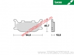 Placute frana fata - MCB666SRM sinterizate SRM - Lucas TRW