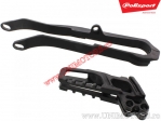Set patine lant (negru) - Honda CR 125 R / CR 250 R ('05-'07) / CRF 250 R / CRF 450 R ('05-'06) - Polisport