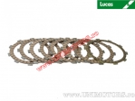 Kit placute ambreiaj (textolit) - Honda CB 600 Hornet / CBR 600 / CBR 600RR / Suzuki GSR 600 / GSF 650 / GSX 650 - Lucas