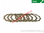 Kit placute ambreiaj (textolit) - Honda NT 650 / NT 650V / NTV 650 / XL 650V / XL 700V Transalp / XRV 750 / VT 750 - Lucas