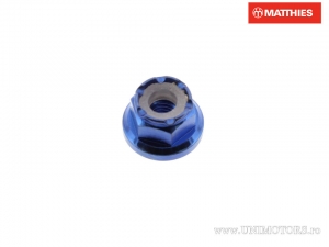 Écrou à collier autobloquant Pro Bolt M3 x 0.50 mm titane bleu - JM