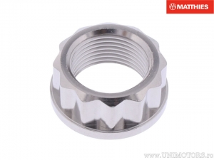Écrou de réglage de cadre argenté - BMW F 800 800 GT ABS / F 800 800 GT ABS ESA / F 800 800 R / F 800 800 R ABS / F 800 800 S