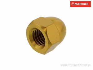 Écrou fermé Pro Bolt M8 x 1.25 mm aluminium doré - JM
