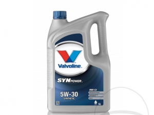 Óleo de motor 5W30 RNO C3 Synpower 5L Valvoline - JM