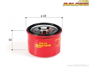 Ölfilter Red Chilli (Durchmesser 68mm / Höhe 50mm) - Kymco MXU 500 H2O 4T E2 ('08-'10) - Malossi