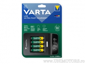 Ładowarka 4 baterii LCD Ultra Fast Charger+ - Varta