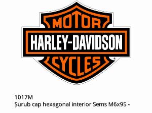 Șurub cap hexagonal interior Sems M6x95 - 1017M - Harley-Davidson