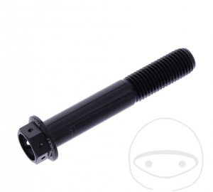 Șurub cap hexagonal Pro Bolt M10 x 1.25 x 60 mm alluminio Racing nero - JM