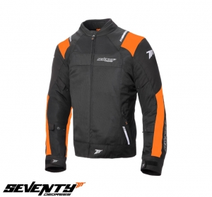 Ανδρικό μπουφάν Racing για το καλοκαίρι μοντέλο Seventy SD-JR52 χρώμα: μαύρο/πορ