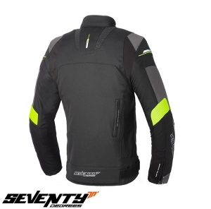 Ανδρικό μπουφάν Racing Seventy καλοκαίρι/χειμώνας μοντέλο SD-JR69 χρώμα: μαύρο/�