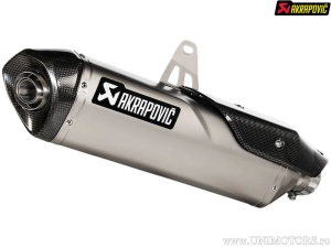 Απόλυτη γραμμή Slip-On - TRIUMPH TIGER 850 ABS Sport ('22-'23) / TIGER 900 ABS ('20-'21) (E-Mark) - Akrapovič