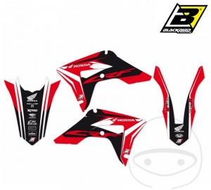 Αυτοκόλλητα για πλαϊνά και κάλυμμα - Honda CRF 150 F ('07-'16) / CRF 150 R 17/14 ίντσες ('07