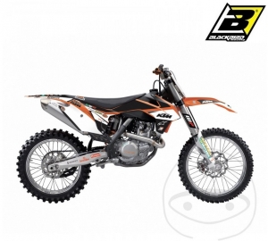 Αυτοκόλλητα καρίνας και θήκης - KTM SX 125 ('13-'15) / SX 150 ('13-'15) / SX 250 ('13-'15) - JM