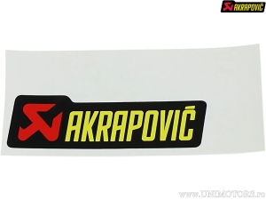 Αυτοκόλλητο αντικατάστασης - βασικό χρώμα: μαύρο / κόκκινο / κίτρινο - δ