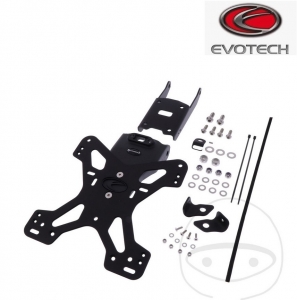Βάση πινακίδας κυκλοφορίας Evotech - Kawasaki Ninja 650 K ABS ('17-'19) / Kawasaki Ninja 650 K KRT Editi