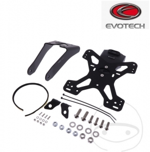 Βάση πινακίδας κυκλοφορίας Evotech - KTM RC 125 ABS ('14-'21) / KTM RC 200 ABS ('14-'17) / KTM RC 390 AB