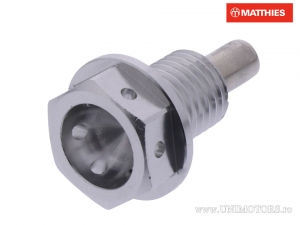 Βίδα αποστράγγισης λαδιού με μαγνήτη JMP M12 x 1,50 x 15 χιλιοστά αλουμινίου �