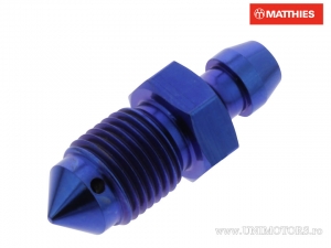 Βίδα εξαερισμού Pro Bolt M10 x 1.00 mm τιτάνιο μπλε - Aprilia AF1 50 / Area 51 50 LC KAT / Pegaso 650 G