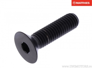 Βίδα καπάκι ενσωματωμένη με έξα Pro Bolt M8 x 1.25 x 30 mm τιτάνιο μαύρο - JM