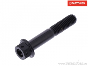 Βίδα καπάκι εξάγωνη διπλή Pro Bolt M8 x 1.25 x 45 mm τιτάνιο αγώνα μαύρο - JM