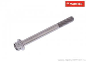Βίδα καπάκι εξάγωνη Pro Bolt M6 x 1.00 x 60 mm τιτάνιο αγώνων - JM