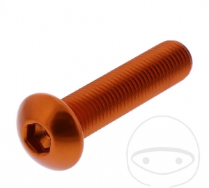 Βίδα καπάκι καμπάνας Pro Bolt M10 x 1.25 x 45 mm αλουμινίου πορτοκαλί - JM