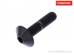 Βίδα καπάκι καμπάνας Pro Bolt M5 x 0.80 x 20 χιλ. τιτάνιο μαύρο - JM