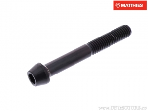 Βίδα καπάκι κυλινδρική κωνική Pro Bolt M8 x 1.25 x 60 mm τιτάνιο μαύρο - JM