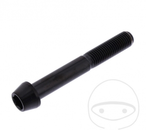 Βίδα καπάκι κωνική Pro Bolt M10 x 1.25 x 70 mm ανοξείδωτο ατσάλι A4 μαύρο - JM