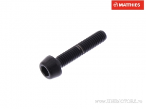 Βίδα καπάκι κωνική Pro Bolt M3 x 0.50 x 15 χιλ. τιτάνιο μαύρο - JM