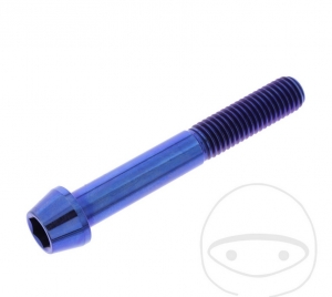 Βίδα καπάκι στρογγυλή κωνική Pro Bolt M10 x 1.50 x 70 mm ανοξείδωτο ατσάλι A4 μπλε 