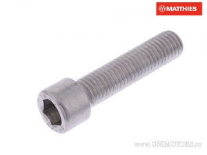 Βίδα καπάκι στρογγυλή Pro Bolt M12 x 1.75 x 50 mm ασημί χάλυβας - JM