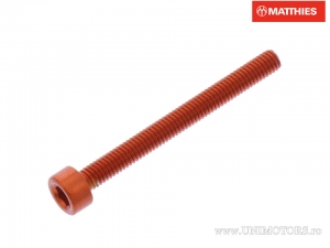 Βίδα καπάκι Pro Bolt M3 x 0.50 x 30 χιλ. αλουμινίου πορτοκαλί - JM
