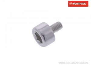 Βίδα καπάκι Pro Bolt M4 x 0.70 x 6.5 χιλ. αλουμίνιο ασημί - JM