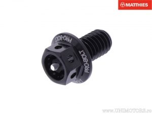 Βίδα καπάκι Pro Bolt M6 x 1.00 x 10 mm αλουμινίου μαύρης αγωνιστικής χρήσης - JM