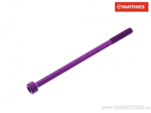 Βίδα καπάκι Pro Bolt M6 x 1.00 x 100 mm αλουμινίου μωβ - JM