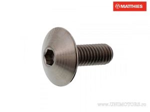 Βίδα καπάκι Pro Bolt M6 x 1,00 x 16 χιλ. τιτάνιο - JM