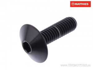 Βίδα καπάκι Pro Bolt M6 x 1.00 x 20 mm τιτάνιο μαύρο - JM