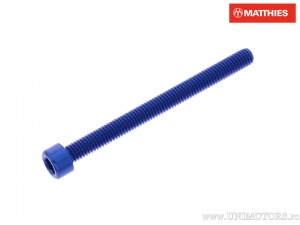 Βίδα καπάκι Pro Bolt M6 x 1.00 x 70 mm αλουμινίου μπλε - JM