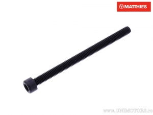 Βίδα καπάκι Pro Bolt M6 x 1.00 x 80 mm αλουμίνιο μαύρο - JM